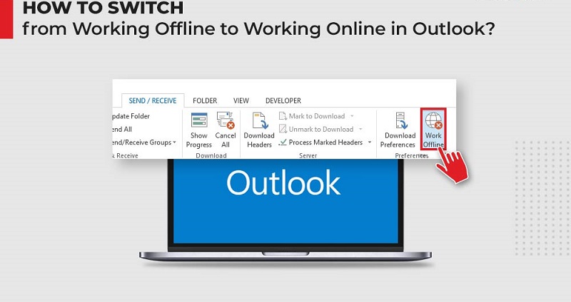 Switch from Working Offline to Working Online