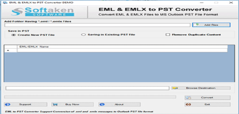 eml to pst converter