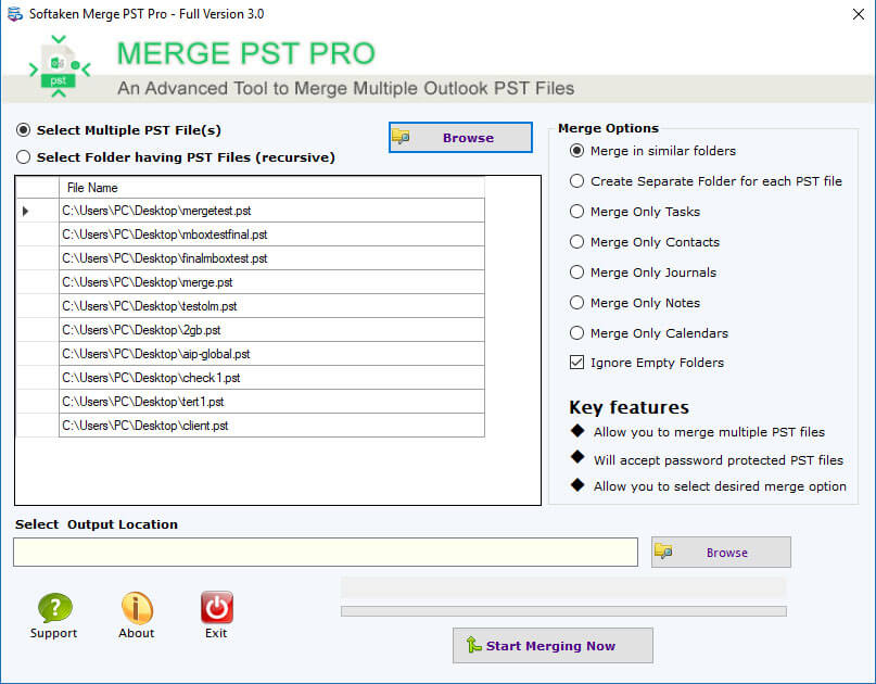 merge outlook